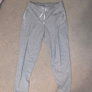 Grey sweatpants form Victoria Sport.